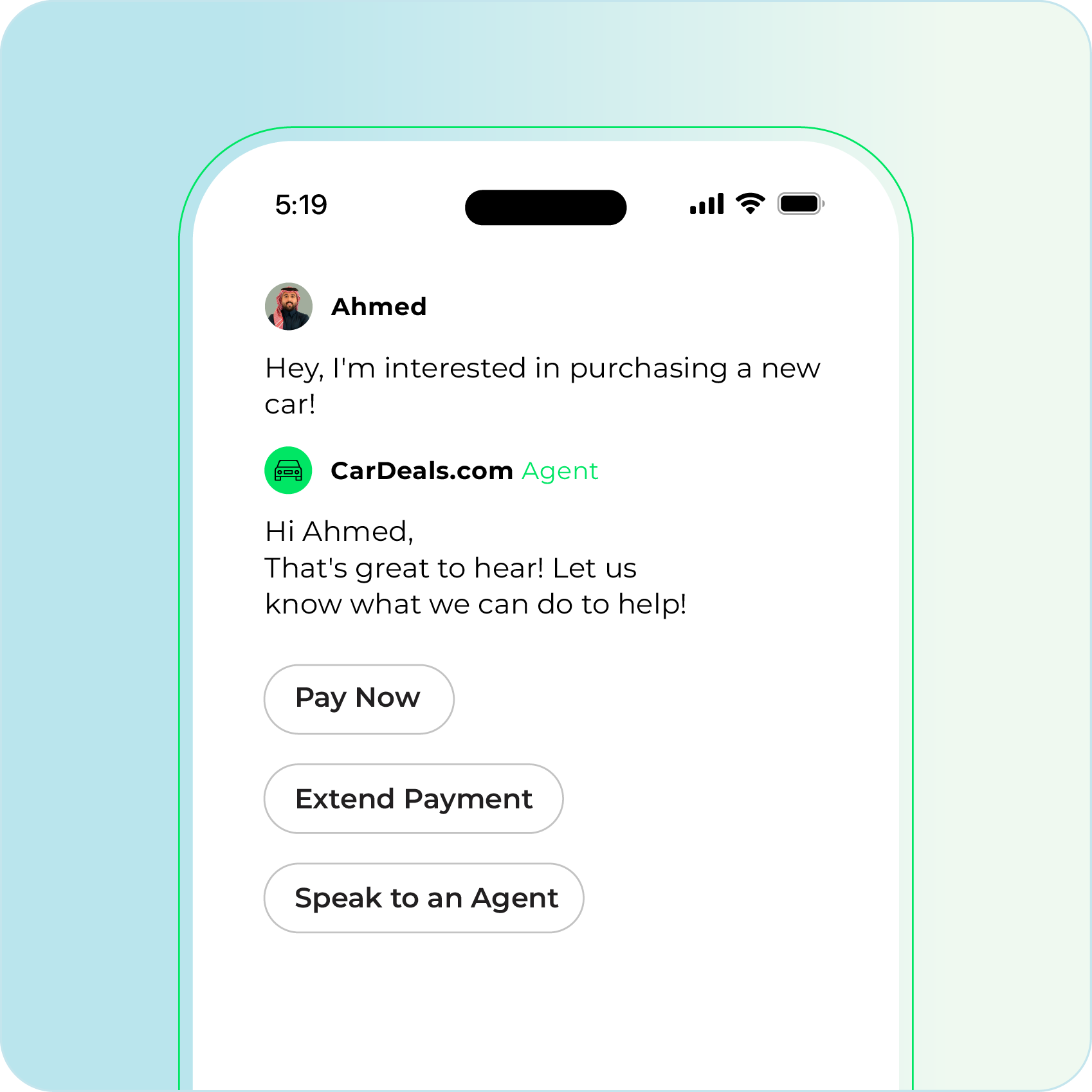 Agentic-care-industries_Customer Support Page - Industries - Automotive