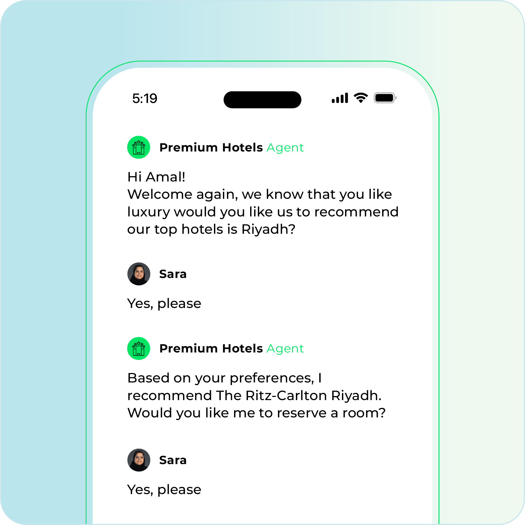 Agentic-care-industries_Customer Support Page - Industries - Travel