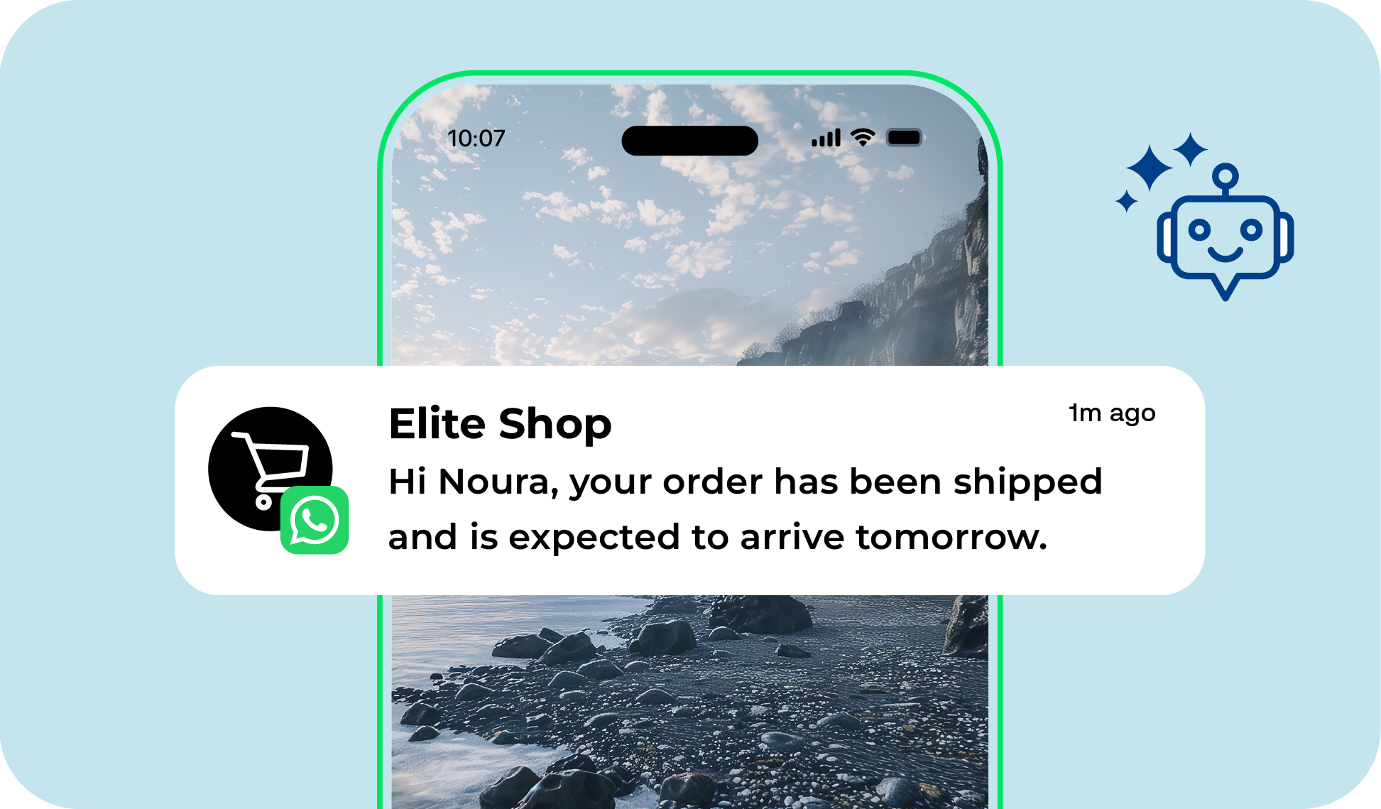 Update & notify - Delivery & appointment reminders--