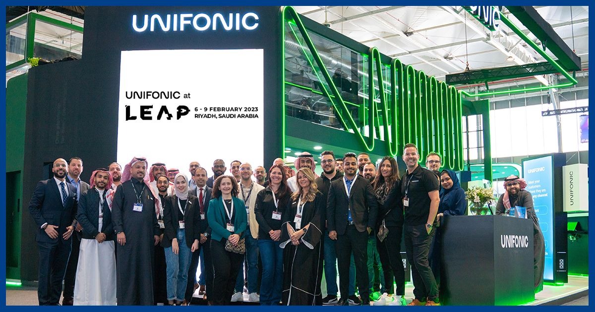 Unifonic showcases AI-powered solutions at LEAP 2023 conference